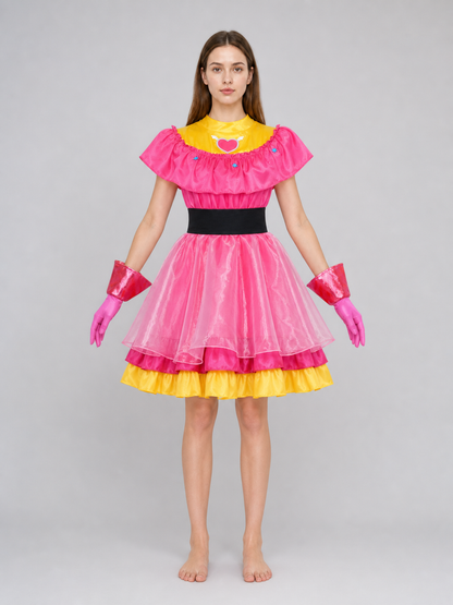 Ai Hoshino Cosplay Costume with Dress and Accessories