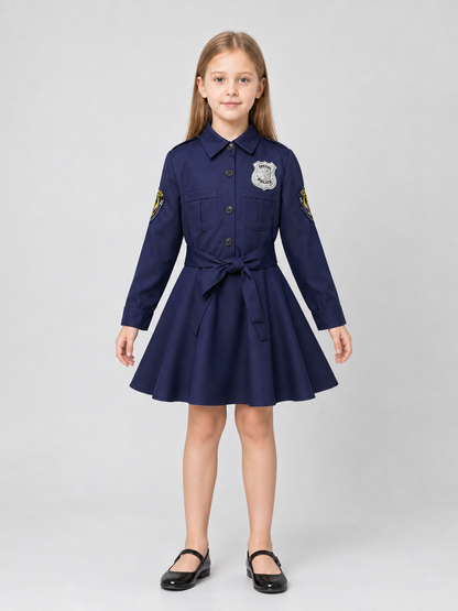 Police-Style Costume with Cap