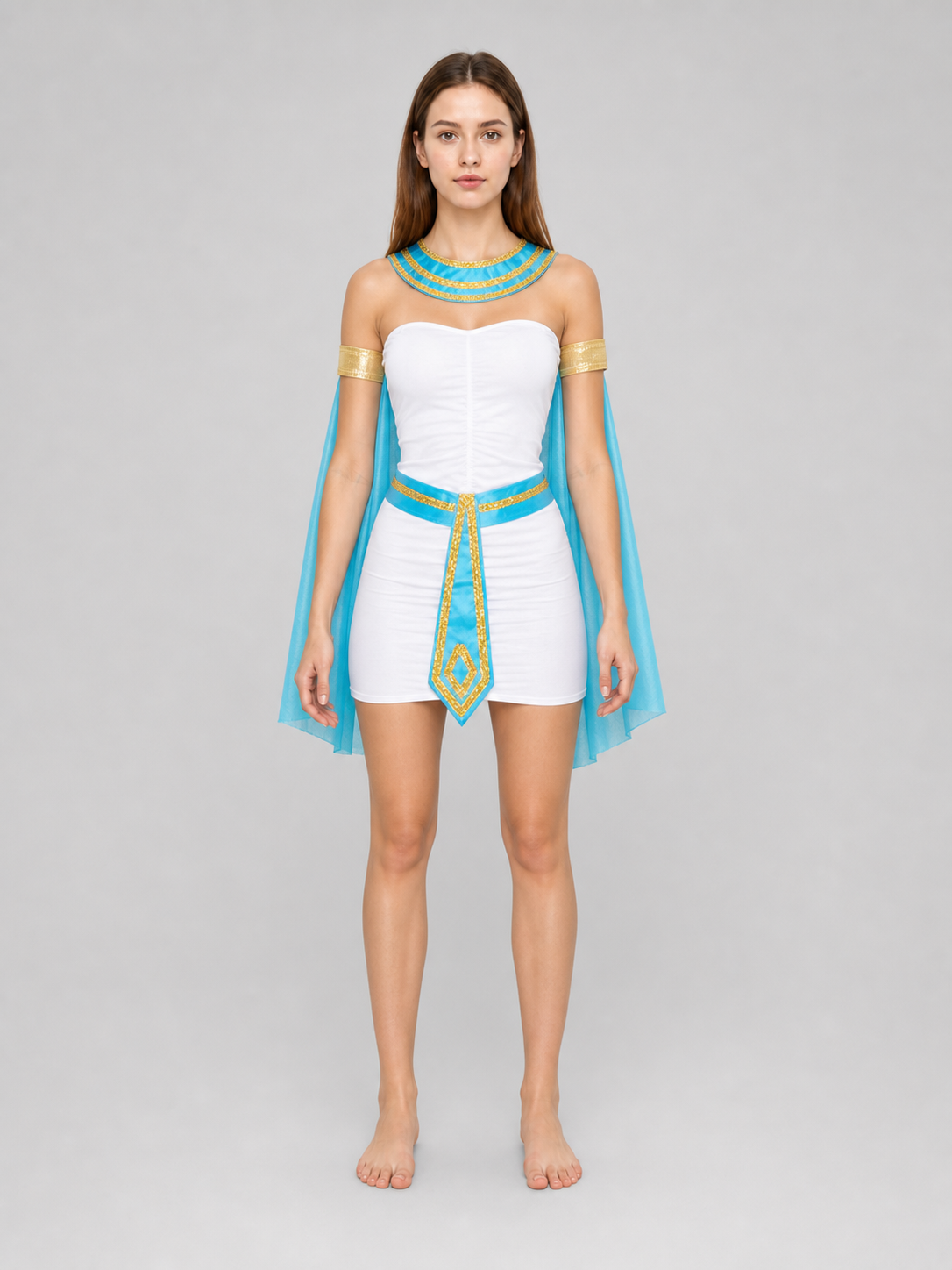 Egyptian-style masquerade costume