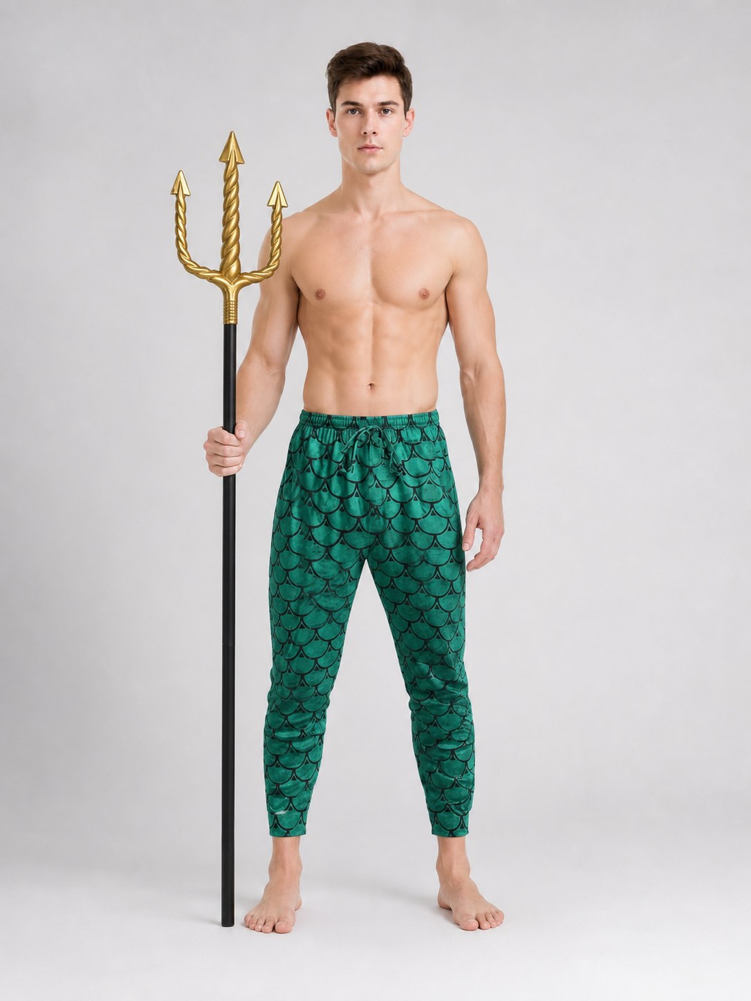 Cosplay Set: Costume with Green Pants