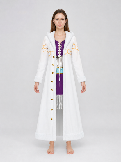 White long coat for Star Wars cosplay