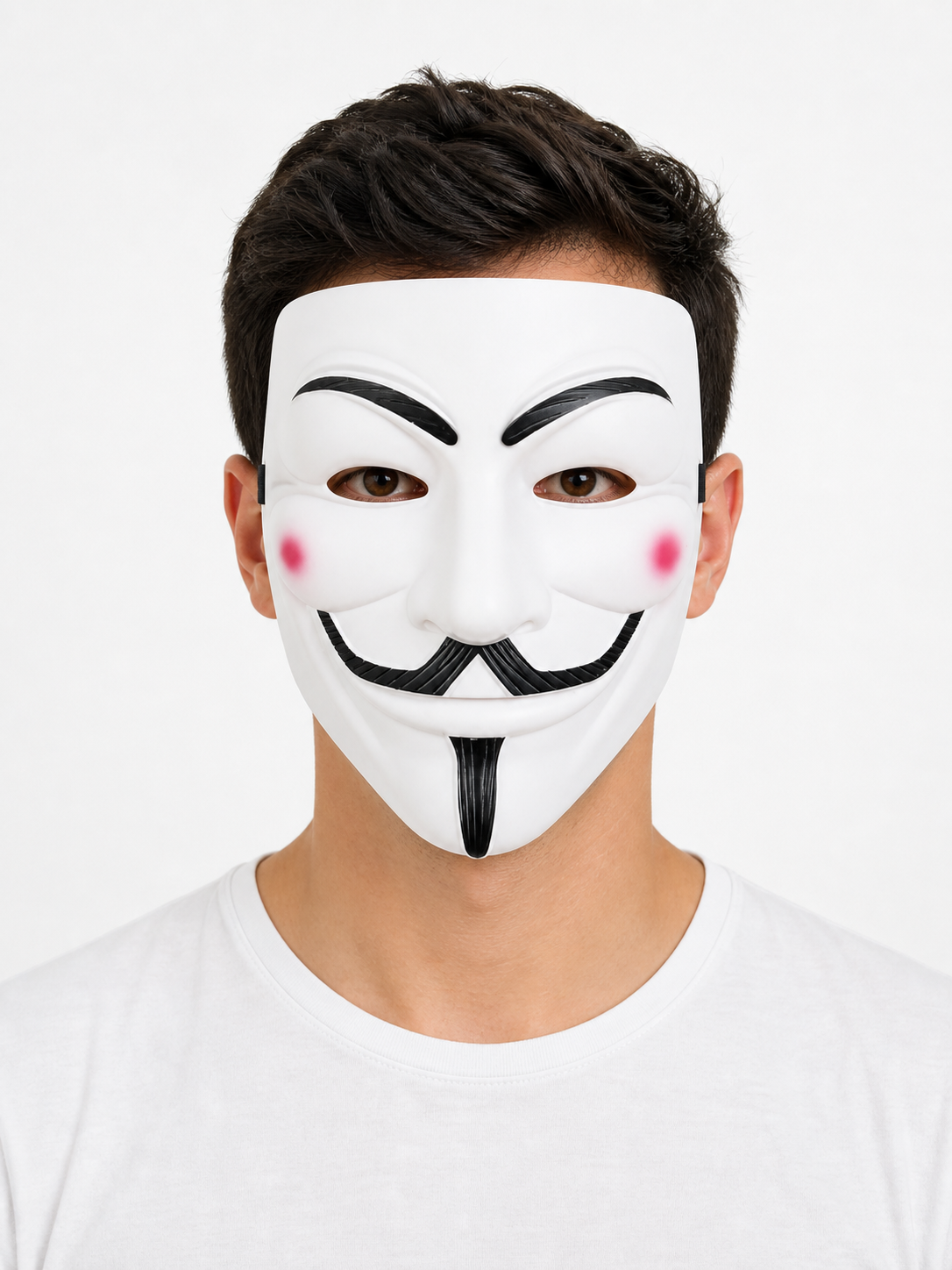 White Halloween Carnival Mask