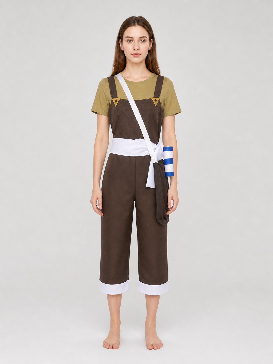 Usopp One Piece Cosplay Costume with Accessories
