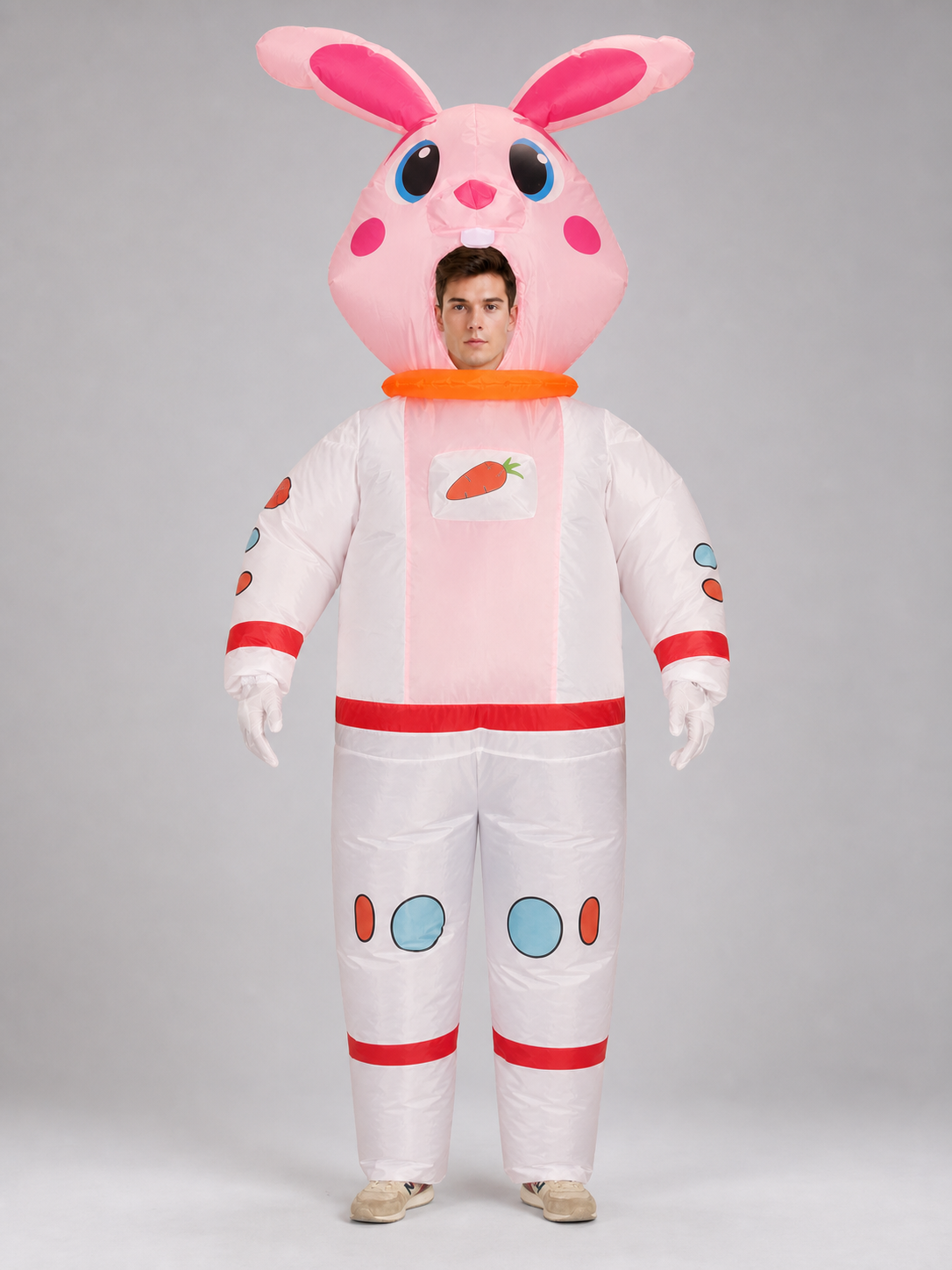 Inflatable Astronaut Rabbit Costume for Parties