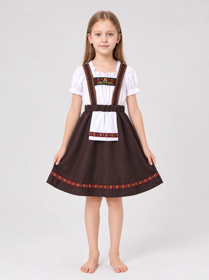 Bavarian Folk-Style Costume Dress