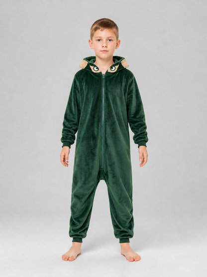 Monster Hooded Jumpsuit Costume