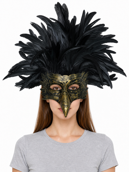 Eagle Feather Mask for Carnival and Masquerade