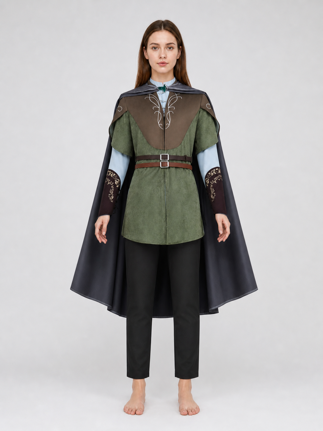 Legolas The Lord of the Rings Cosplay Costume with Cape