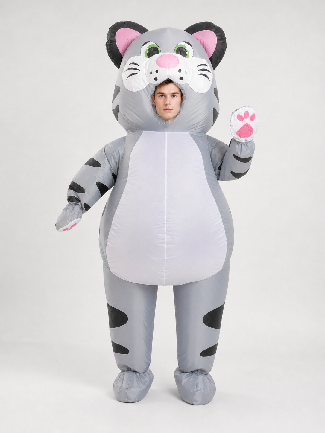 Inflatable Cat Costume for Halloween and Parties