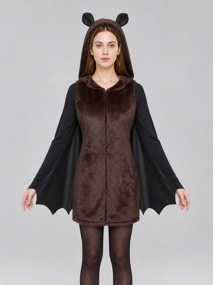 Hooded Bat Costume