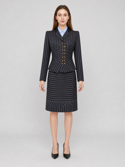 Elphaba Cosplay Costume: Jacket, Skirt, and Shirt