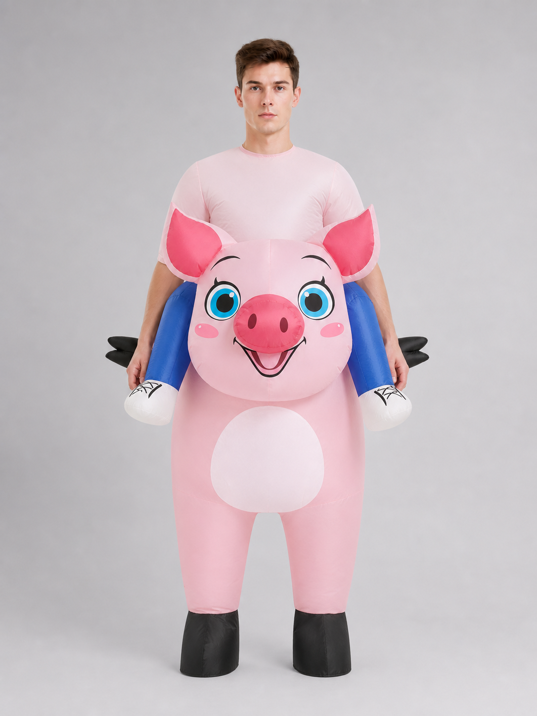 Inflatable Pig Costume for Parties and Halloween