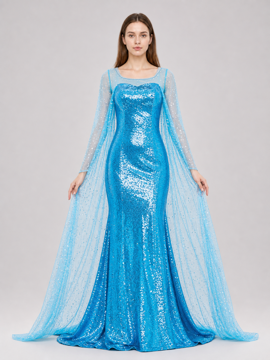 Fairy Tale-Style Costume Dress for Cosplay and Stage