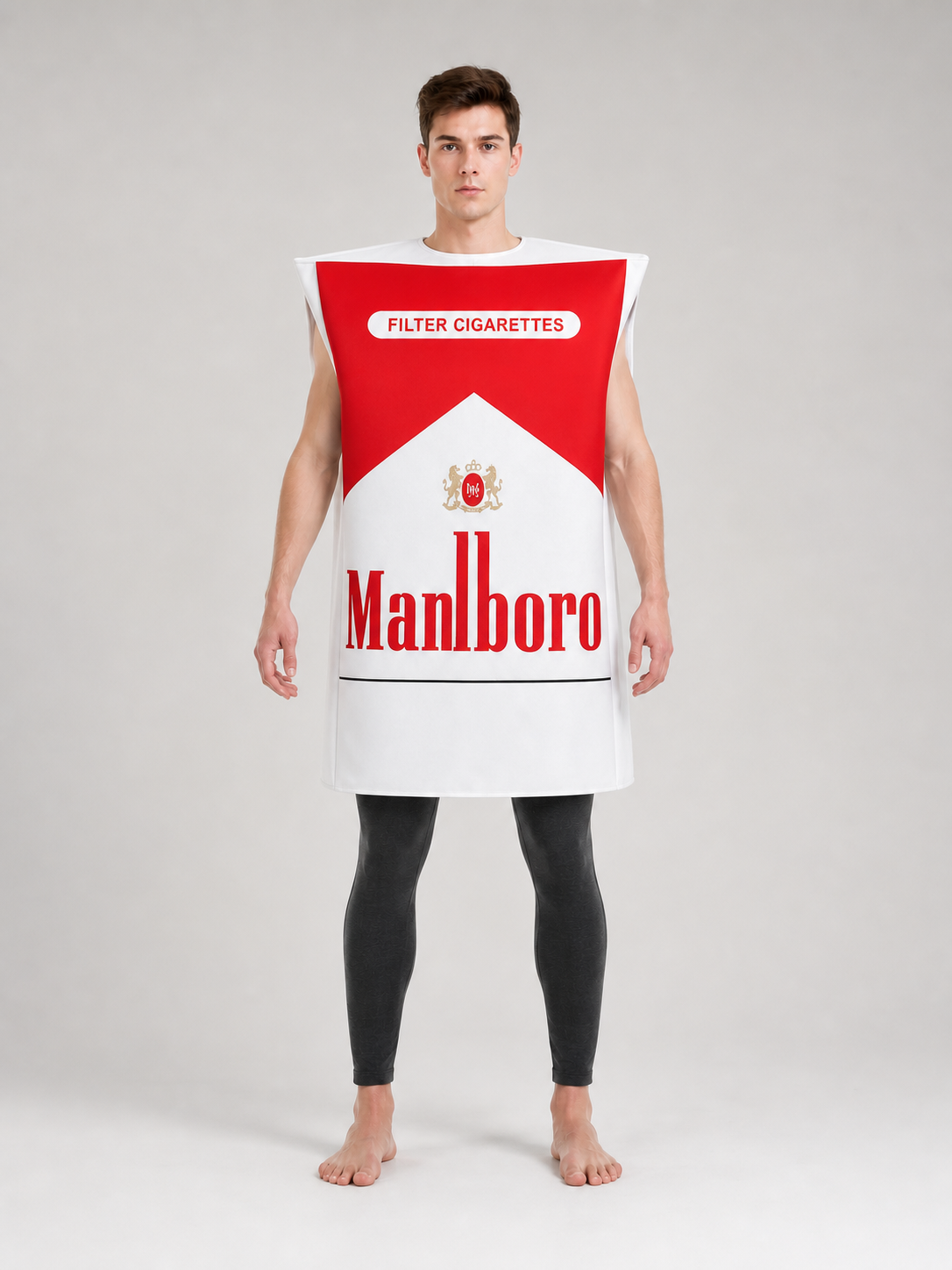 Cigarette Pack Costume for Halloween and Parties