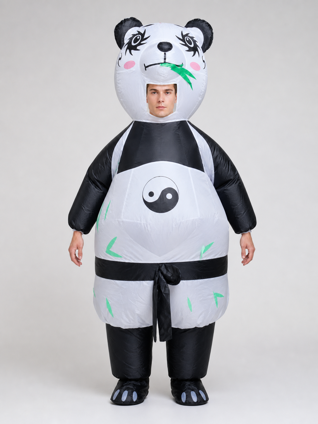Inflatable panda costume for parties and performances