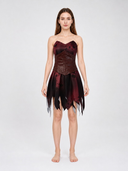 Elodie Cosplay Costume Dress with Belt