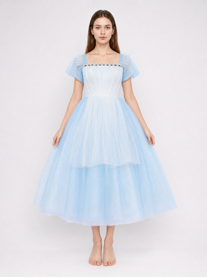 Princess carnival dress for cosplay and stage performances