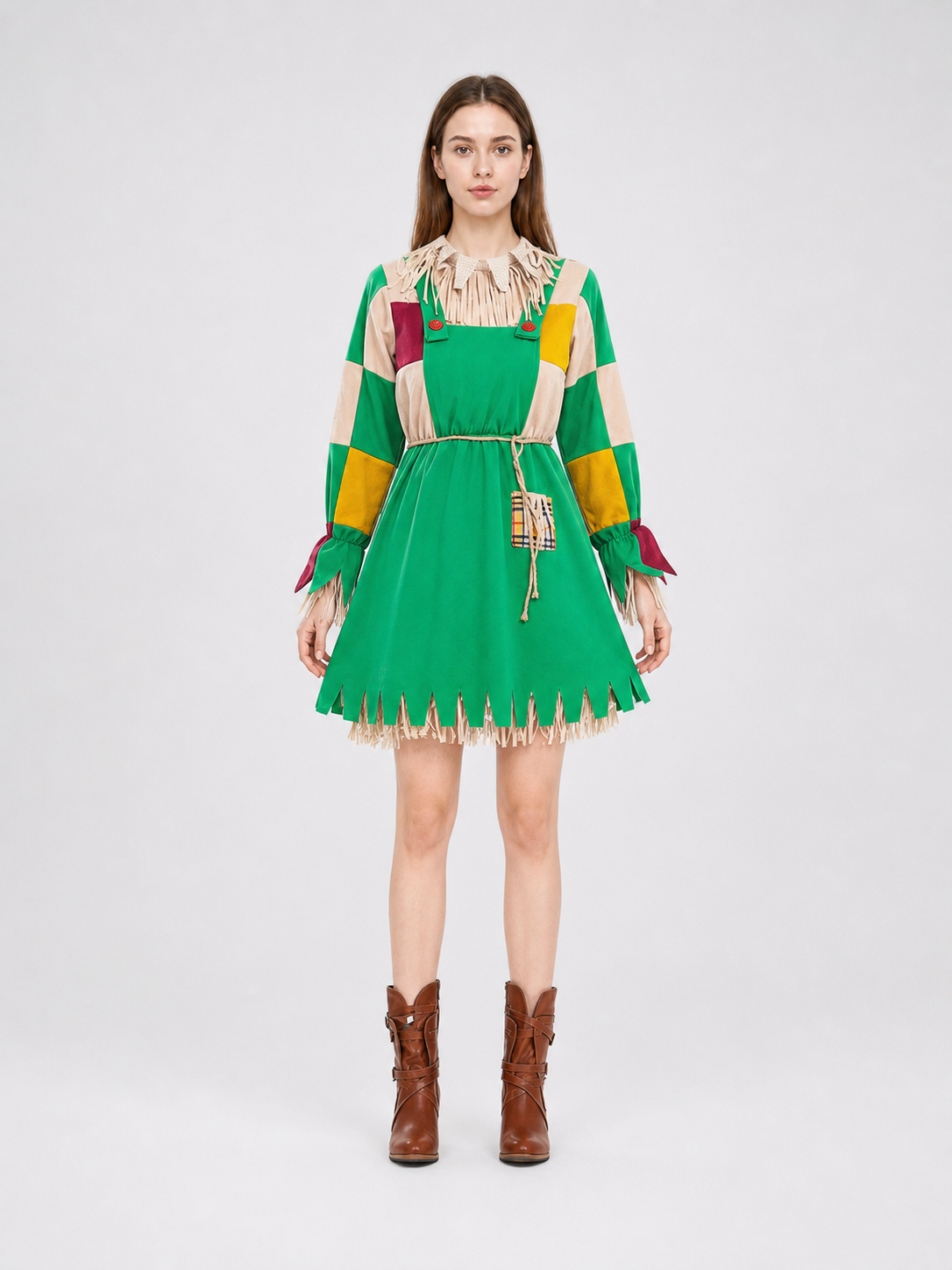 Halloween Costume: Dress with Apron and Hat
