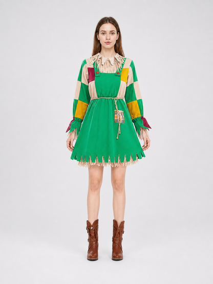Halloween Costume: Dress with Apron and Hat