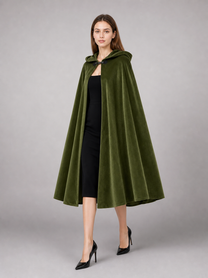 Green Hooded Carnival Cloak, Theatrical