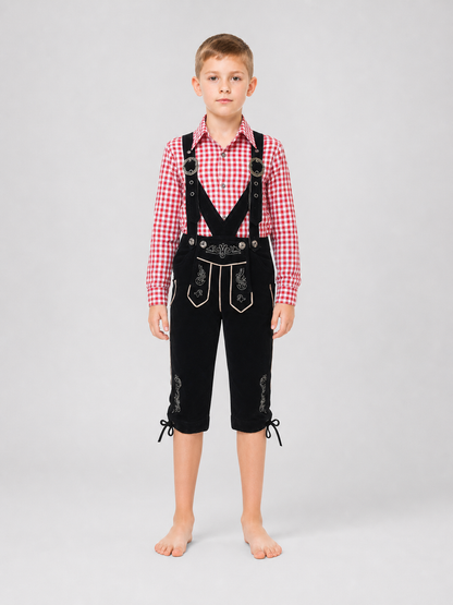 Carnival costume: plaid shirt and pants