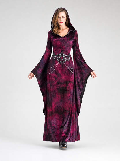 Hooded Vampire Costume, Gothic Outfit