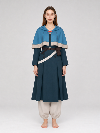 Delicious in Dungeon Cosplay Costume with Hood
