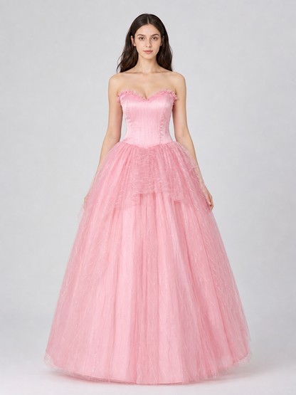 Pink Glinda cosplay dress for Halloween