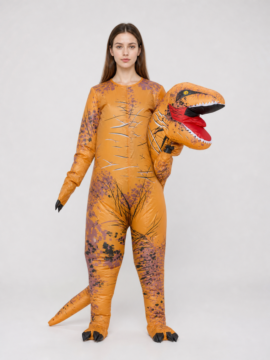 Inflatable Tyrannosaurus Rex Costume for Parties and Cosplay