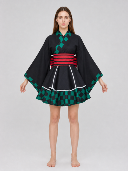 Demon Slayer cosplay dress