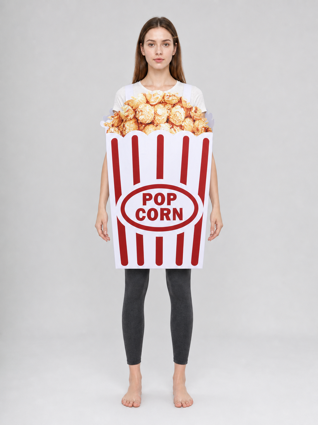 “Popcorn” Costume for Halloween and Parties