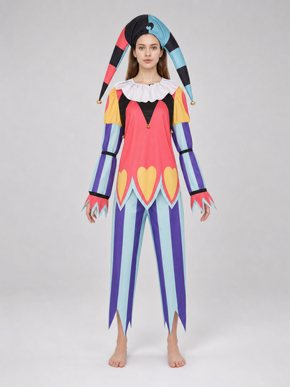 Fizzarolli Clown Cosplay Costume with Hat