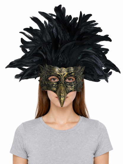 Eagle Feather Mask for Carnival and Masquerade