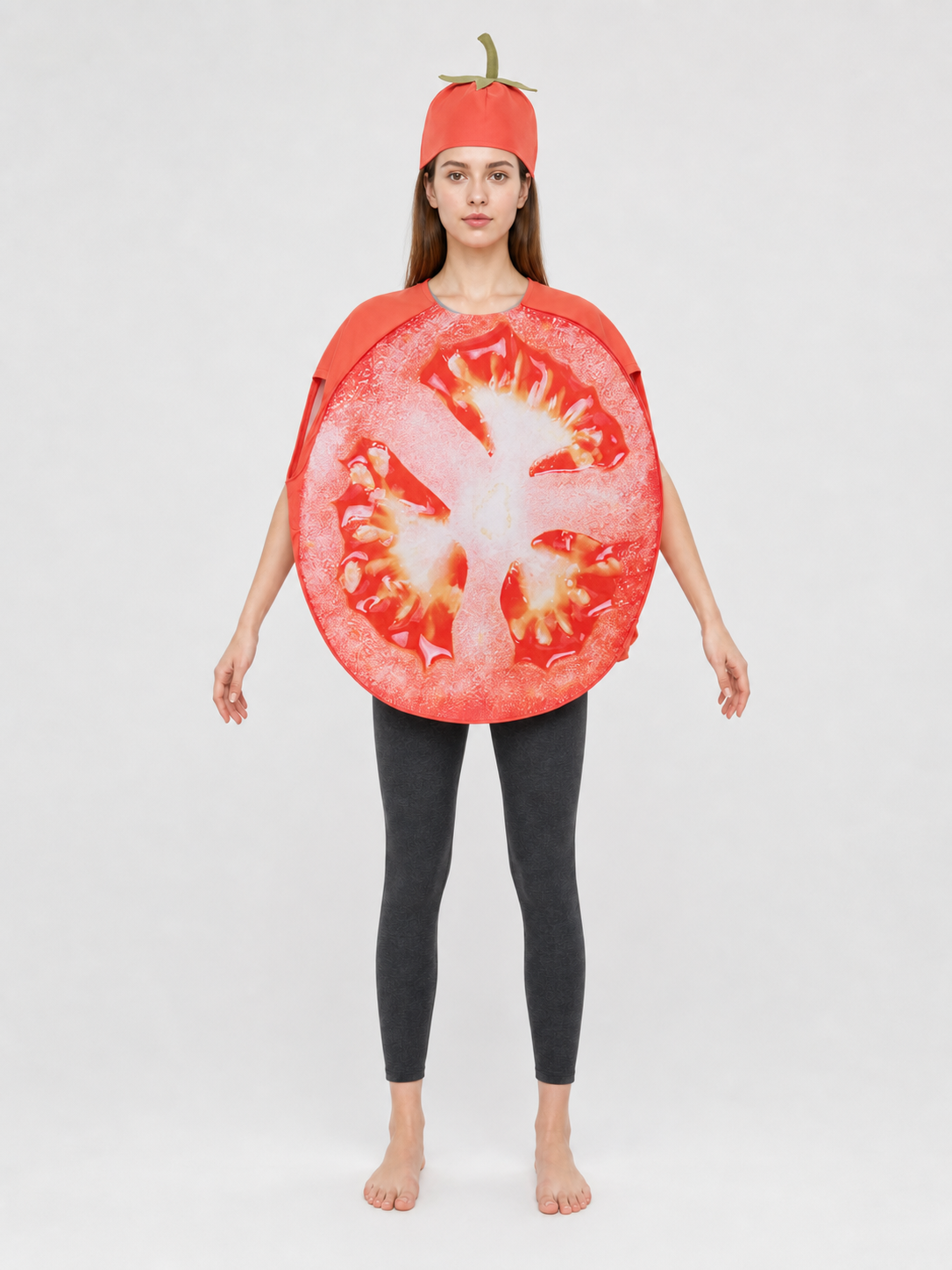 Tomato Slice Costume with Hat