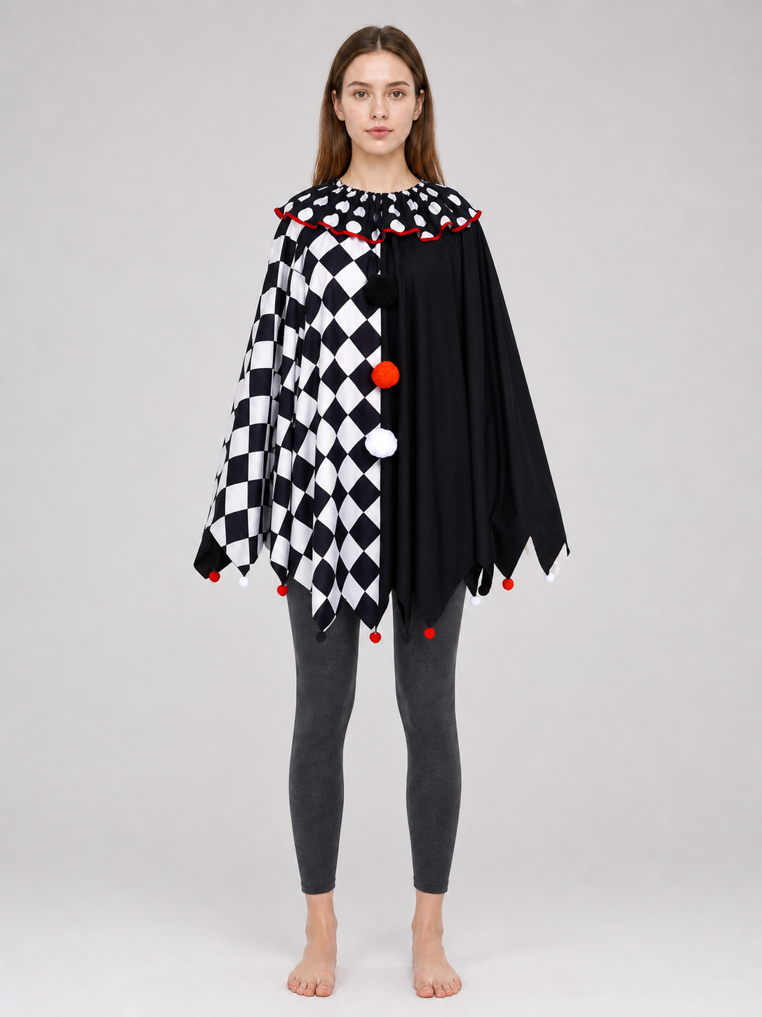 Clown Cape for a Carnival Costume