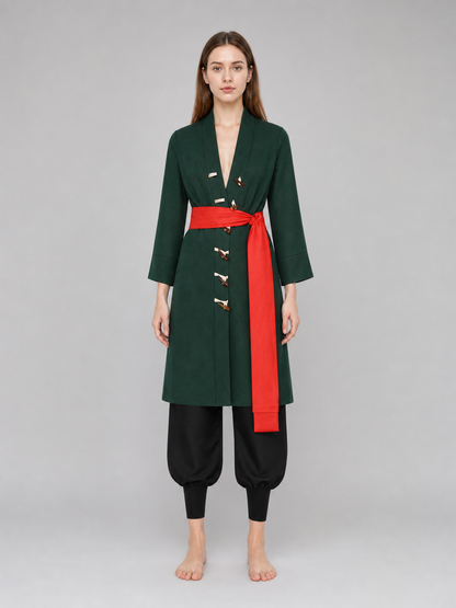 One Piece Zoro Cosplay Costume in Wano Style