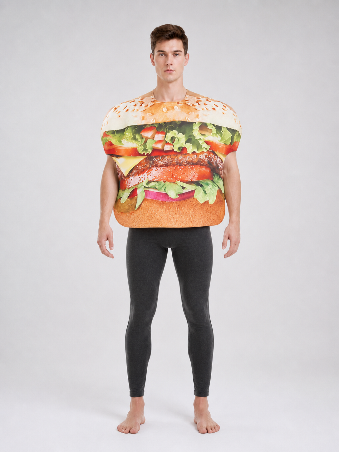 Hamburger Costume for Halloween, Parties, and Stage Performances