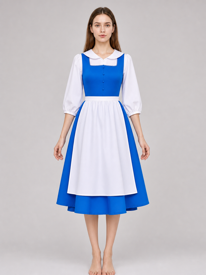 Maid cosplay dress with apron