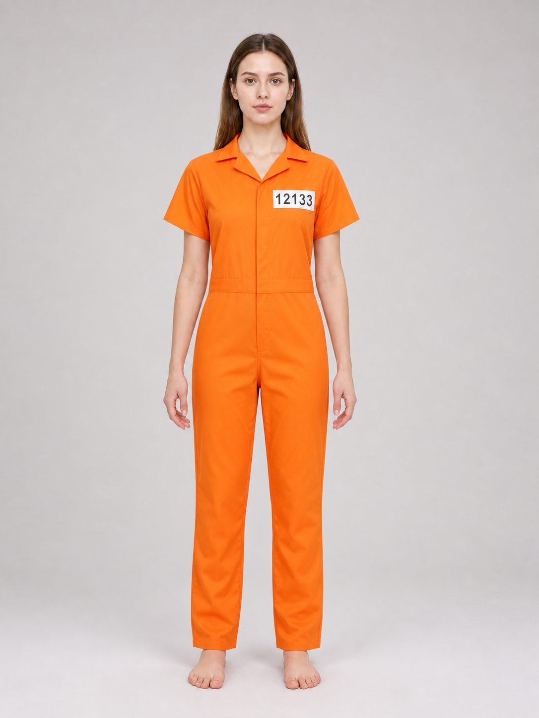 Orange Prison Jumpsuit for Carnival