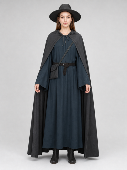 Gandalf Cosplay Costume: Robe, Cloak, and Hat