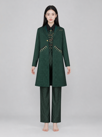 The Wizard of Oz Cosplay Costume, Green Set