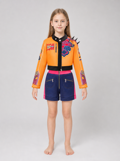 K-POP Performance Costume: Jacket and Shorts