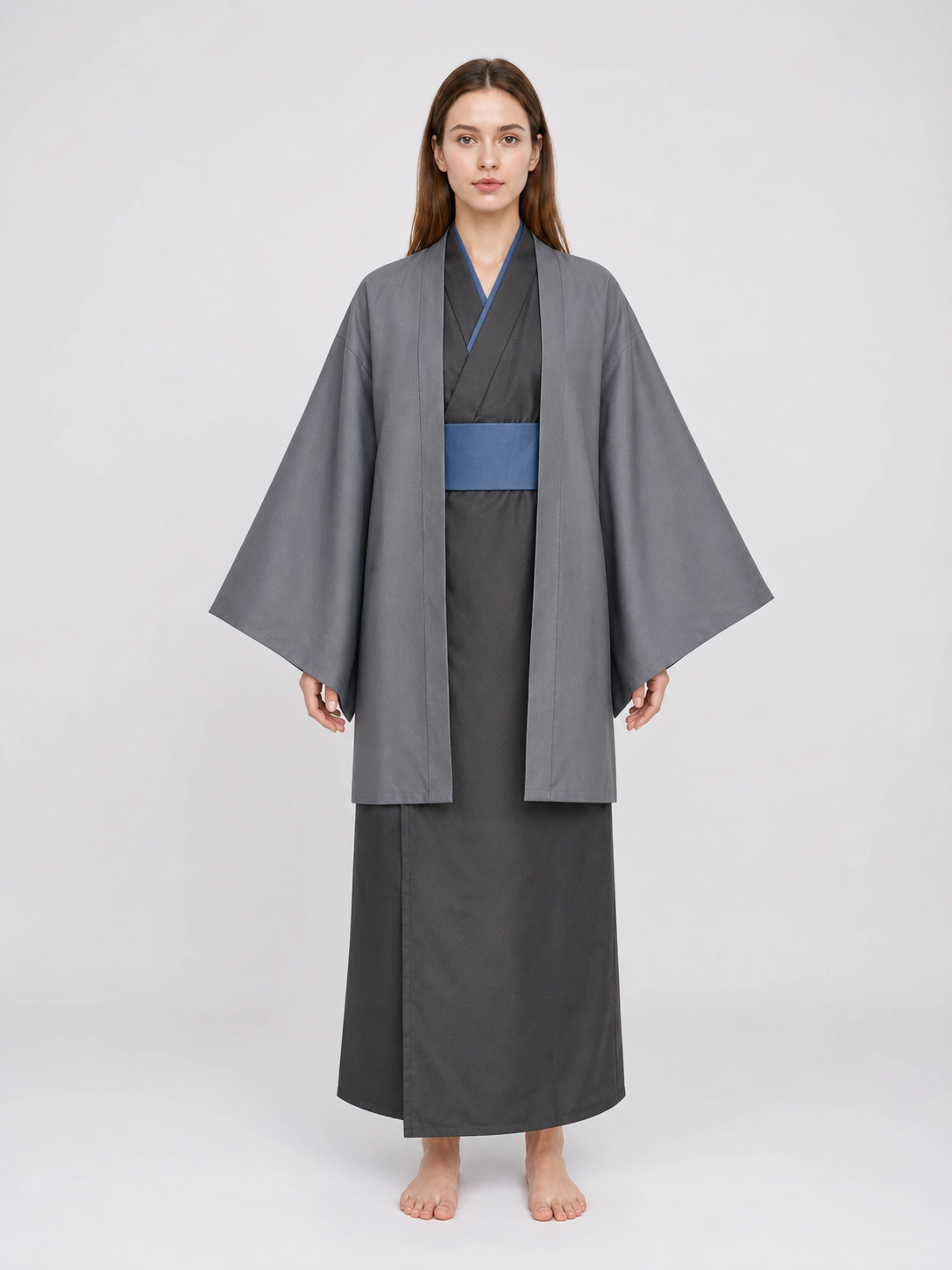 Jujutsu Kaisen Cosplay Set: Kimono and Belt
