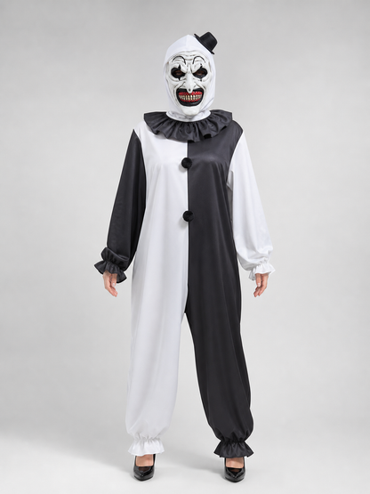 Hooded mask for horror cosplay and Halloween