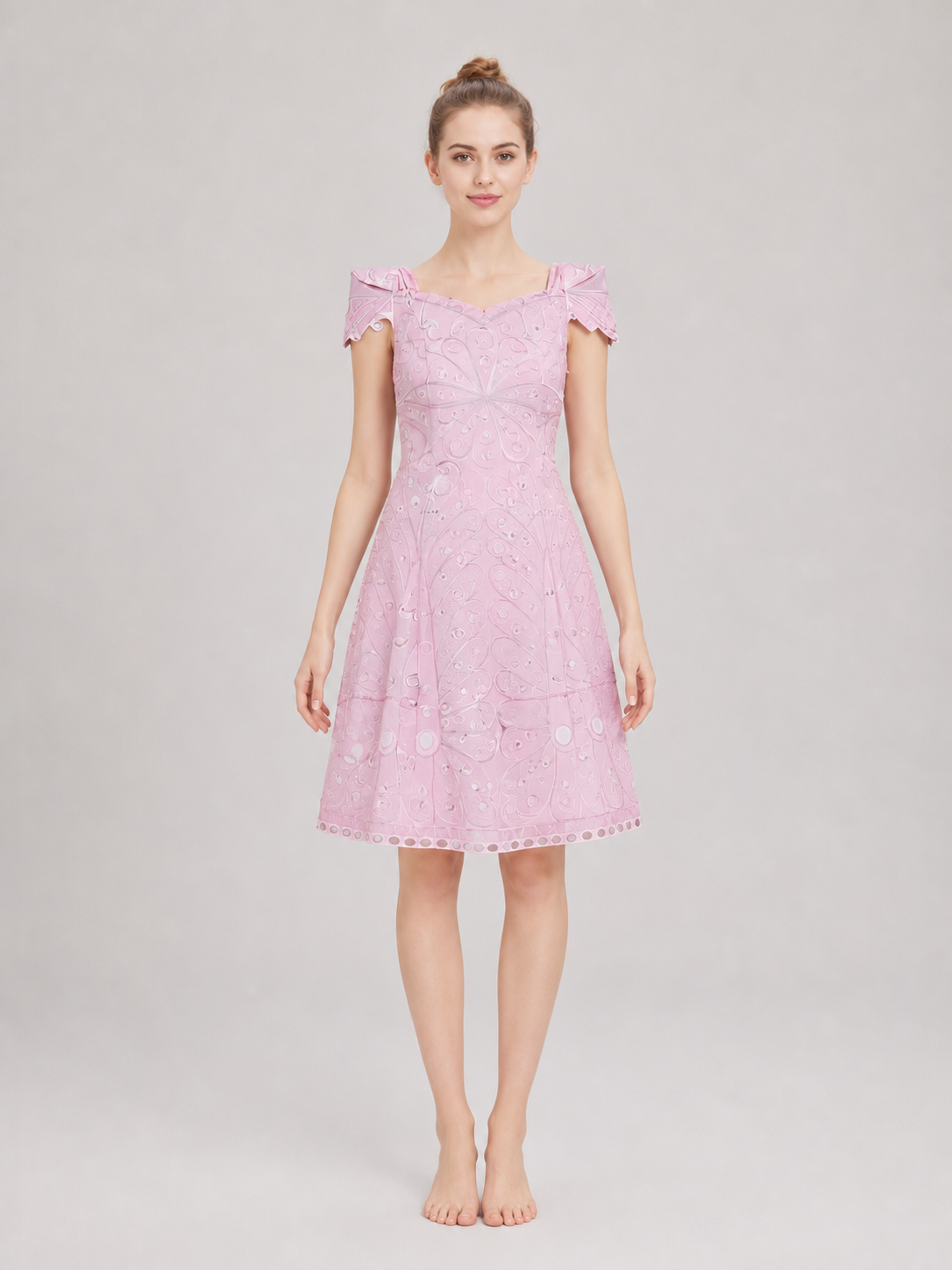 Pink cosplay dress from Wicked 2