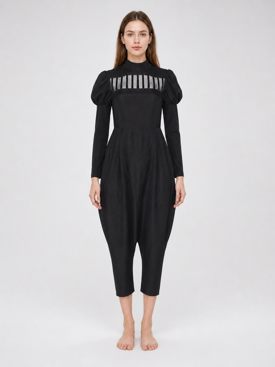 Black Mei Mei Cosplay Jumpsuit