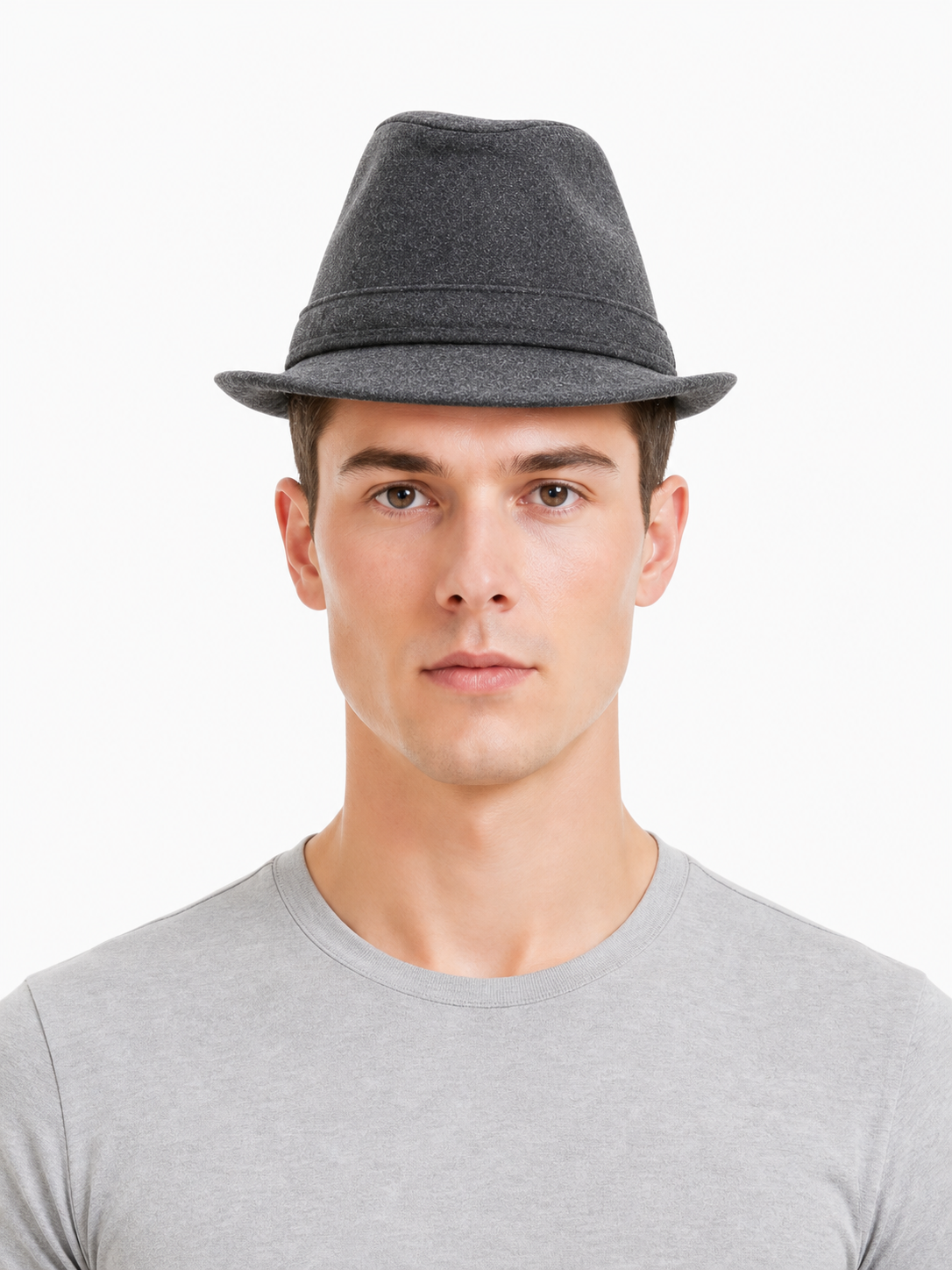 Carnival fedora hat with decorative ribbon