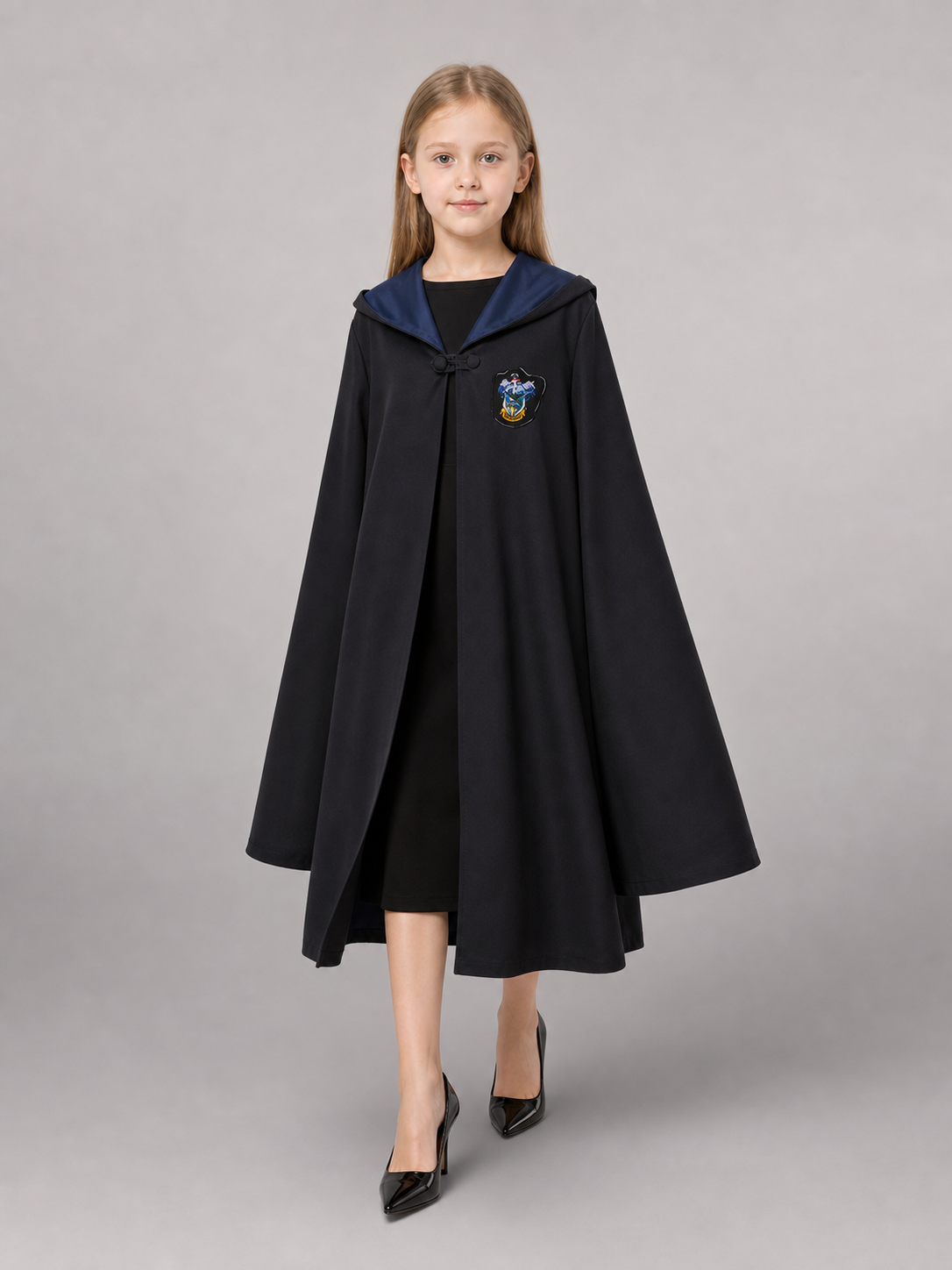 Wizard Costume with Robe, Hat, and Accessories