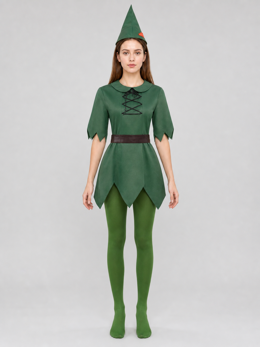 Peter Pan Cosplay Costume: Green Set