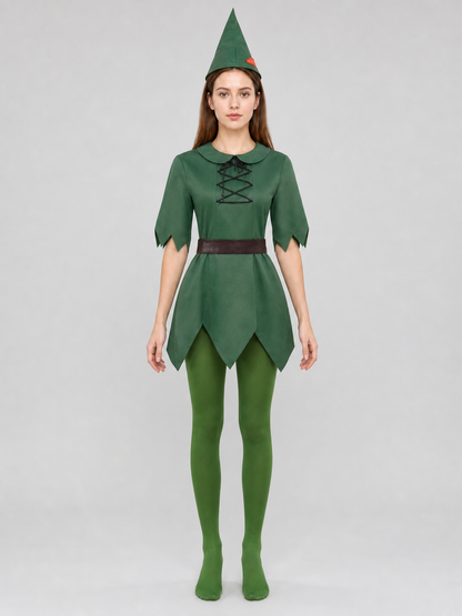 Peter Pan Cosplay Costume: Green Set